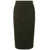 Max Mara Max Mara Cognac Pencil Skirt Clothing GREEN