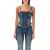 MISBHV Misbhv Lara Laced Denim Corset MALIBU BLUE