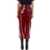 MSGM Msgm Patent Leather Midi Skirt Red