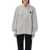 Comme des Garçons Comme Des Garçons Play Zipped Hoodie With Black Double-Heart Patch GREY