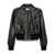 Alexander McQueen Alexander McQueen Leather Outerwears Black