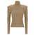 Balmain Balmain Ribbed Button Sweater  Beige