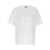 Ganni Ganni Rhinestone Logo Embroidery T-Shirt WHITE