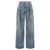 Balmain Pleated jeans Light Blue