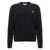 MAISON KITSUNÉ 'Bold Fox Head' sweater Black