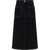 COURRÈGES Denim Skirt BLACK/WHITE