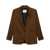 forte_forte Forte_Forte Mannish Jacket In Cotton Covert BROWN