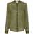 forte_forte Forte_Forte Voile Collar Shirt Sculture Buttons GREEN