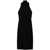 TWINSET Twinset Slim Fit Black Dress With High Neck And Sleeveless Black