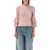 ZIMMERMANN Zimmermann Illustration Tiered Ruffle Top PINK