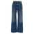 RABANNE Rabanne Metal Disk Jeans BLUE