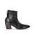 MOMA Moma "Faber" Zippered Ankle Boots Black