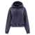 Alexander Wang Alexander Wang Puff Logo Hoodie In Structured Terry BLUE