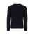 Fendi Fendi Cotton Blend Crew-Neck Sweater BLUE