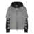 Moorer Moorer Black And Grey Down Jacket NERO/PANNA