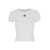 MARINE SERRE Marine Serre Moon Logo Cotton T-Shirt WHITE