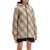 Burberry Reversible Midi Down Jacket SAND IP CHECK