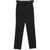 Stella McCartney Wool Blend Pants With Satin Waistband Black