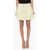 Diesel Faux Leather O-Ambra Skirt With Front Buttoning Beige