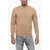 Roberto Collina Crew Neck Wool And Camel Blend Sweater Beige