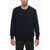 Ralph Lauren Crew Neck Wool Sweater Blue