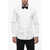 BAGUTTA Cotton Bluganov Tuxedo Shirt With Wing Collar White