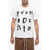 Comme des Garçons Homme Plus Crew Neck Cotton T-Shirt With Print White