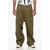 Rick Owens Drkshdw Corduroy Cargo Pants Brown