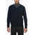 Aspesi V Neck Pure Cashmere Sweater Blue