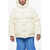 Armani Emporio Down Jacket With Removable Sleeves And Hood White