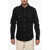 Alexander McQueen Denim Shirt With Breast Pockets Black