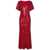 ROTATE Birger Christensen Rotate Birger Christensen Long Dress RED