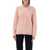 Comme des Garçons Comme Des Garçons Play Red Heart Mini Patch Cardigan LIGHT PINK