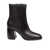 Michael Kors Michael Kors Leather Ankle Boot Black