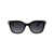 Bvlgari Bvlgari Sunglasses 01B SHINY BLACK / GRADIENT SMOKE