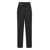 Fendi Fendi Wool Carrot-Fit Trousers Black