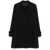 Lardini Lardini Black Wool Coat Black