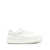 Jil Sander White Low-Top Sneakers With Platform And Tonal Heel Tab In Leather Man WHITE