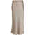 ANTONELLI Antonelli Orinoco Satin Midi Skirt GREY