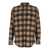 DSQUARED2 Camicia A Scacchi In Lana Beige