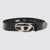 Diesel Diesel Black Leather Belt Black