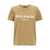 Balmain Logo print T-shirt Beige