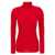 Balmain Mohair button sweater Red