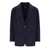 Max Mara Weekend MAX MARA WEEKEND QUADRO BLUE SINGLE-BREASTED BLAZER Blue