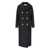 Harris Wharf London LONDON HARRIS WHARF LONDON BLACK MILITARY COAT Black