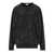 Elisabetta Franchi  ELISABETTA FRANCHI BLACK SWEATSHIRT WITH LOGO PRINT Black