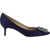 Manolo Blahnik Hangisi Pumps NAVY