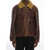 Salvatore Santoro Leather Bomber Jacket BROWN