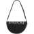 Patou Leather Shoulder Bag BLACK