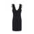 Pinko Pinko Pica Feather Dress Black